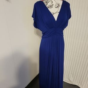 Iman Blue Boho maxi Dress